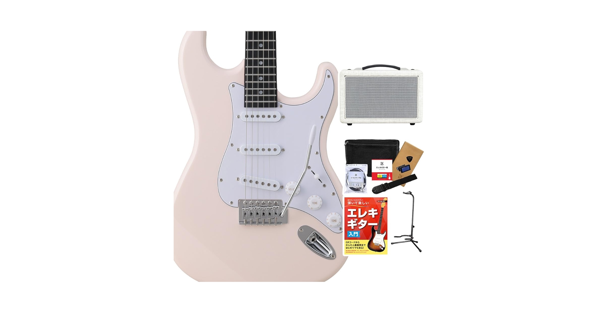 ストラトキャスター　タイプ　ボディ　エレキギター Amazon | BUSKER'S BST-STD SBU エレキギター ストラト
